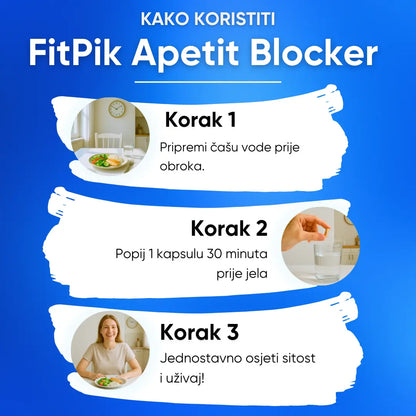 FitPik Apetit Blocker + 4 Besplatna Poklona